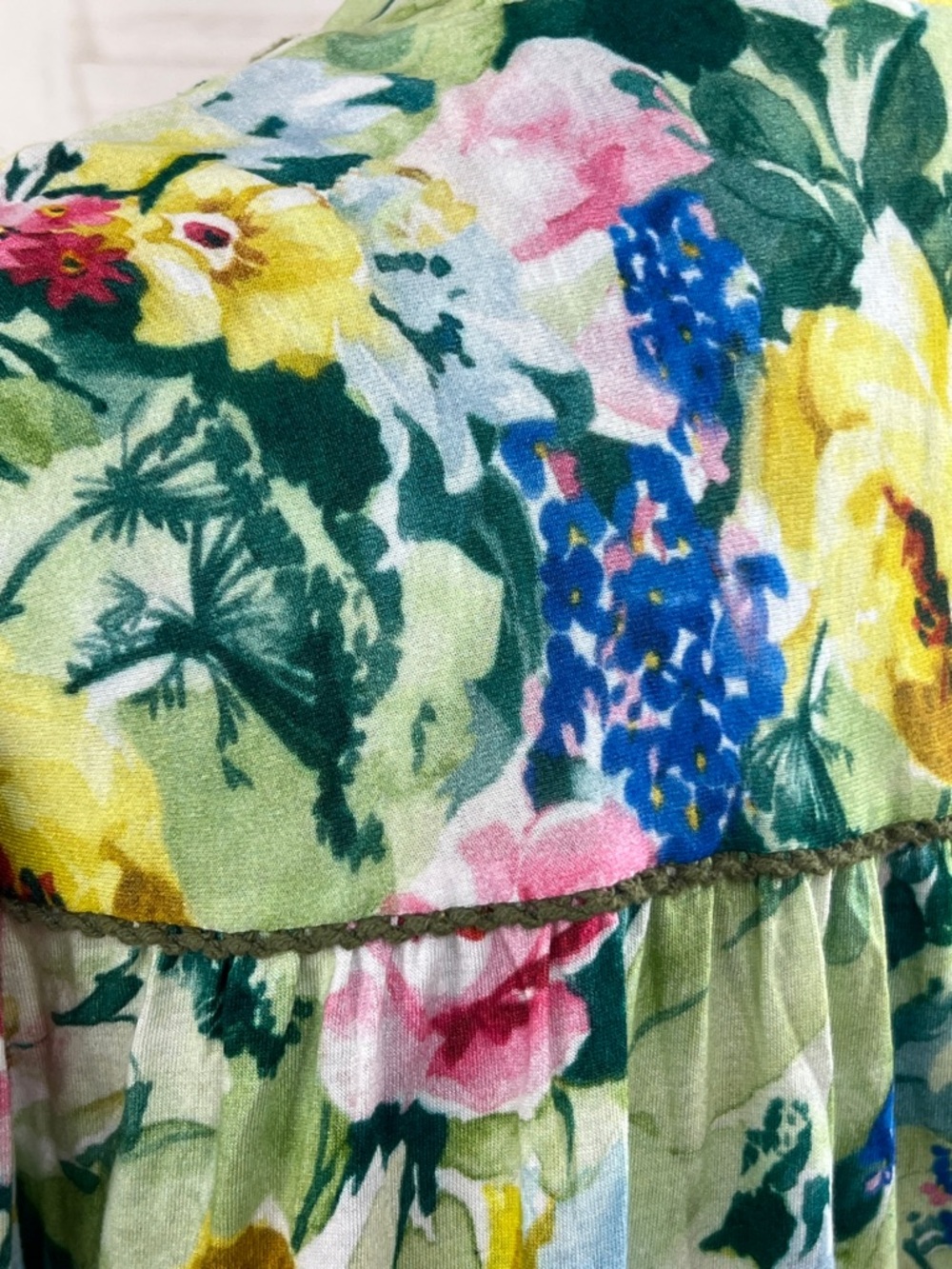 Anthropologie Bl-nk Blank London Secret Garden Stephanie Top XS - Picture 8 of 10